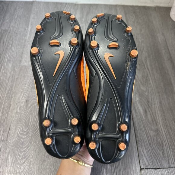 Nike Hypervenom Phelon FG Orange Black Cleats 599730-008 US 7 UK 6 Rare main image 10